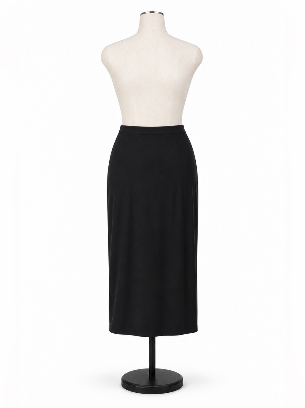 Free People Black Tube Midi Skirt Size Small NWT Stretch Lined